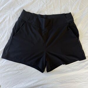Athleta Brooklyn shorts, black, size 10
